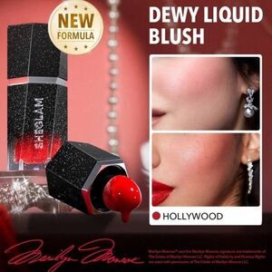Marilyn Monroe X SHEGLAM Color Bloom Dewy Liquid Blush-Hollywood